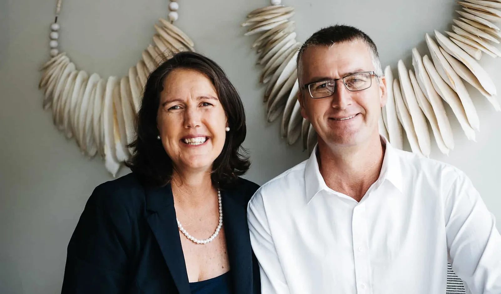Rana Everett and Paul Oldham of Everett Consulting NT
